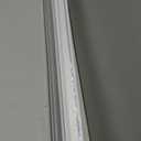 Joydeco Cordless Zebra Blinds (Pro), Dual Layer Light Control Zebra Blinds for Windows, Light-Proof Aluminum Cover, Free-Stop Roller Shades for Home & Office (White, 62" W x 96" H)