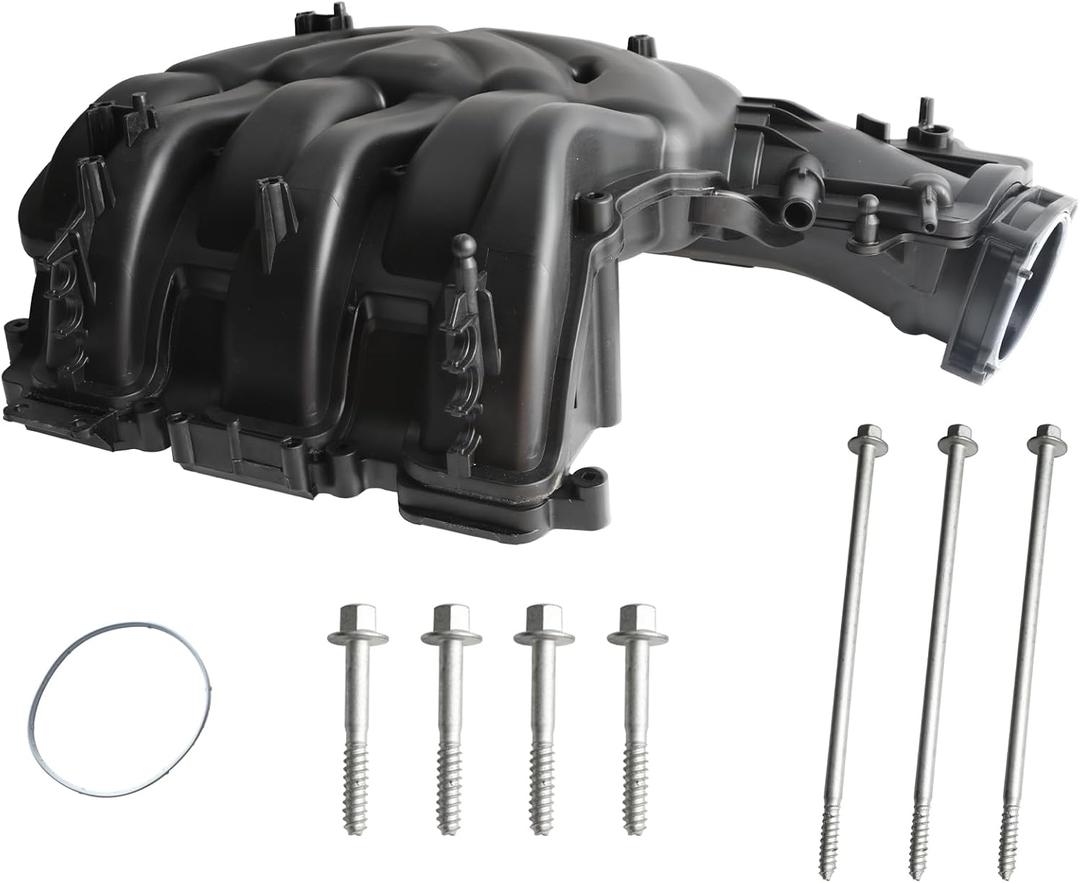 MITZONE Intake Manifold Compatible with 2012-17 Jeep Wrangler 3.6L/2018 Jeep Wrangler JK 3.6L/2013-18 Ram 1500 3.6L/ Engines Direct Replacement for OEM Parts 68141333AA/68141333AC