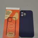 Vooii Compatible with iPhone 13 Pro Max Case, Liquid Silicone Upgrade [Camera Protection] [Soft Anti-Scratch Microfiber Lining] Shockproof Phone Case for iPhone 13 Pro Max 6.7 inch - Navy Blue