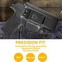KYDEX Holster IWB Gun Holster for Glock 43/43X, Sig P365/P365X/P365 SAS, Adjustable Cant & Retention, Concealed Carry Holster for Ultimate Comfort & Stability, Right Handed