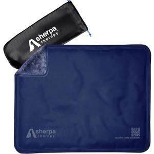 Large Ice Packs for Injuries Reusable - Soft Gel Hot and Cold Packs for Injuries, Hip, Shoulder, Back Pain Relief - 11.5" x 14.5" - Blue