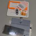 IMBZBK [Auto-Dust Removal] 2 Pack Privacy Screen Protector for Samsung Galaxy Z Fold 7, 2 Inside Anti-Spy Film + 2 Front Tempered Glass + 2 Camera Lens Protector Accessories with Installation Frame