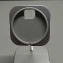 Lamicall Phone Stand for Apple 15W MagSafe Charger - [Charger Not Included] 360 Rotation Adjustable Aluminum Charging Holder Dock for Desk, Compatible with iPhone 17 16 15 14 Air, Pro, Pro Max, Plus