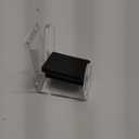 GEEKRIA Acrylic Cubicle Wall Hooks for Headphones, Headphone Hook Holder, Headsets Hanger Compatible with Bose, Sony, Sennheiser, ATH, AKG, JBL, Beats (Clear)