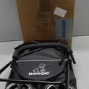 ROODO Escort 3 Wheel Dog Cat Pet Stroller for Small/Medium Dogs Cats Best Lightweight Foldable Portable Compact Jogger All Terrain Travel Pet Gear System Puppy Doggie Bunny Kitty Stroller(Grey) (33x37 Inch (Pack of 1))