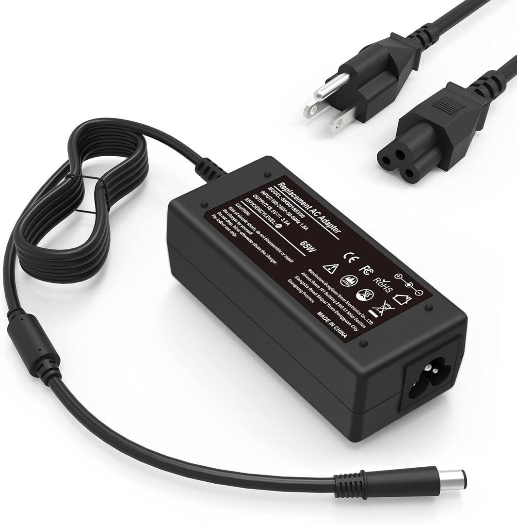 AYKLCZUU 65W Laptop Charger Compatible with HP Pavilion DV7 DV6 DV5 DV4 DM4 G7 G6, Compaq Cq57 Cq62 Cq56 Cq61 Cq60 Cq58, 2000-329WM 2000-2A20NR 2000-2B09WM, Probook 4540s 4440s 4430s 4520s 4530s 6570b