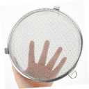 UPKOCH Dishwasher Basket 7.08X7.08X1.96 Inch Small Mesh Basket for Forks Knives Storage with Drainage Holes Kitchen and Baking Utensils Organizer