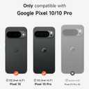 SURITCH for Google Pixel 10/10 Pro Phone Case, Compatible with MagSafe, Protective Cover with Camera Cover & Adjustable Metal Kickstand for Pixel 10/10 Pro 2025 -Black