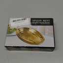 Hasense Ceramic Spoon Rest for Kitchen Counter, 5.7 Inch Blue Porcelain Spoon Holder Farmhouse Cooking and Coffee Spoon Rest for Stove Top, 1 PC