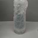 Ireer 1 Pcs Christmas Velvet Trees Set Various Size Velvet Cone Modern Decorations Indoor Table Tree Centerpiece Minimalist Xmas Holiday Winter Home Decor(Green White)