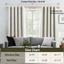 Double Curtain Rods 32 to 115 Inches, HOTOZON Blackout Double Curtain Rods for Windows 83 to 111 Inches (6.9-9.25 ft), 6/8 Inches Wrap Around Room Darkening Telescoping Drapery Rod, Gold