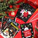 DIYASY 8 Set Christmas Scratch Crafts Arts Paper, Xmas Coloring Crafts Gifts for Kids Scratch Party Favors Winter Holiday Gifts DIY Classroom Prizes