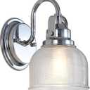 JONATHAN Y Virginia 1-Light Bath Vanity Light 5.75", Chrome