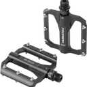 High-Performance Aluminum Alloy CNC Road Bike Pedals - Anti-Slip, Lightweight, Durable | DU Bearings, Cr-Mo Spindle | Perfect for Road Cycling, Commuting, and Racing