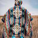 Poncho Men - Alpaca Wool Poncho Men - Clint Eastwood PONCHO - Alpaca Fur Ponchos - Mexican Ponchos for Men