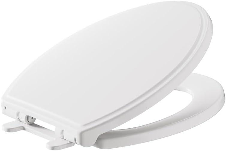 American Standard 5024A65G.020 Transitional Slow-Close Elongated Toilet Seat Soft Close, White