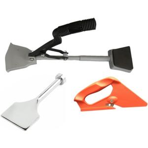 ZY326 Kneeless Carpet Stretcher, Tucker and Cutter Combo Heat-Treated Aluminum Handle, Nickel-Plated Pins, Professional Carpet Installation Kit