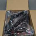 Smartor Premium 14 Inch Kids Hangers 50 Pack, Black Baby Velvet Hanger, Non Slip, Space Saving Felt Hangers Clothes Organizers for Closet with 360 Swivel Hook for Children, Toddler & Teens