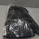 WOYYHO Pet Dog Carrier Backpack Small Dog Front Backpack Ventilated Mesh Dog Travel Back Pack with Safety Belt for Travel Hiking Cycling Outdoor Adventures (Size L: 10-14 lbs, Black)