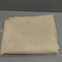 Romanstile Vinyl Tablecloth Rectangle, 100% Waterproof Outdoor Heavy Duty Thick Table Cloth with Flannel Backing, Wipeable Plastic PU Table Cover for Picnic Dining Party (Rose Beige, 60 x 84)