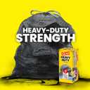 Glad ForceFlex Heavy Duty Trash Bags With Clorox, Mountain Air, 30 Gal, 50 Ct