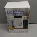 Coolfiqu 6L Humidifiers for Bedroom Large Room Home,Cool and Warm Humidifier for Baby and Plants Hot Mist Top Fill Desk Humidifiers Oil Diffuser,Quiet,Adjustable Mist,360Nozzle-Black(2026 Upgraded)