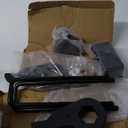 RULLINE 3" Front + 2" Rear Leveling Lift Kits Compatible with Chevy Silverado GMC Sierra 2500 3500 HD 2001-2010 3" Front Strut Spacers and 2" Rear Black Leveling Lift Block Kit with U Bolts 3"F + 2"R