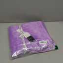 King Size Heating Pad for Back Pain 32"x24" Extra Large Electric Heating Pad for Period Cramps Relief & Body Neck Shoulder Auto Shut Off Heat Pad Temperature Settings Machine Washable Purple