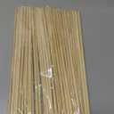 HOPELF 50PCS Bamboo Dowel Rods - 1/4 x 12 Inch, Assorted Hardwood Sticks for Crafts, Cake Dowels & DIY Projects