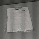 Women's Short Sleeve Tops Casual Scoop Neck Ribbed Knit Slim Fitted Basic Tee Shirts 2025 Summer Trendy Outfits (White, M)