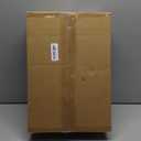 LEPOWER Tripod Floor Lamp, Mid Century Wood Standing Lamp, Modern Design Shelf Floor Lamp for Living Room, Bedroom, Office, Flaxen Linen Shade with E26 Lamp Base Walnut