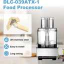 DLC-039ATX-1 Food Processor Compatible with Cuisinart 14 Cup Food Processor, Detachable Stem Compatible with DFP-14, DLC-2014 & MP-14 Models