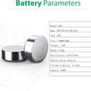 LiCB 10 Pack LR41 AG3 392 384 Battery,Long-Lasting & Leak-Proof,High Capacity 1.5V LR41 Coin & Button Cell Batteries for Digital Thermometer Ornament Hearing Aid Led Watch