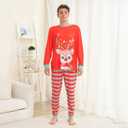 LIONVI Family Matching Christmas Pajamas Set Cotton Xmas Deer Holiday Pajamas Sleepwear Dad Mom Kids PJs (M)
