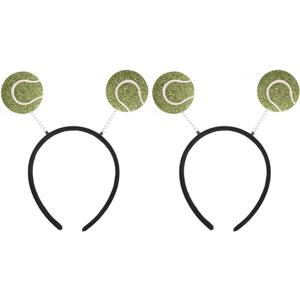 Garneck Tennis Headband Party Headband with Spring Ball Decorative Hair Accessory for Sports Events And Fitness