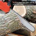 10 Inch Chainsaw Chain,3/8"LP Pitch,0.050" Gauge 40 Drive Links Fits for Remington, Worx, Craftsman and More(3chains)