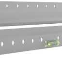 OOK 533212 French Cleat Mirror and Picture Hangers with Hardware, 200lb, Aluminum (13 Piece) (18" Length, 200lb)