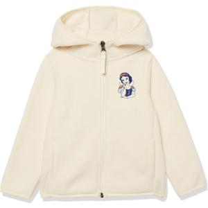 Amazon Essentials Disney | Marvel | Star Wars | Princess Girls and Toddlers' Polar Fleece Full-Zip Hooded Jacket (Beige, XXL)