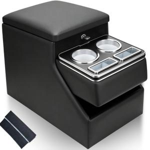Truck Center Console Organizer with Lock Between Seat