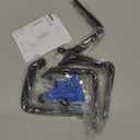 4 Pack Garage Storage Hooks, Ladder Hangers, Steel Wall Mount Hooks, Utility Hooks for Hanging Heavy Duty Shed Tools, Ropes, Garden Hoses, Shovel, Bulk Items, etc.88lbs, 4Inch (Black)