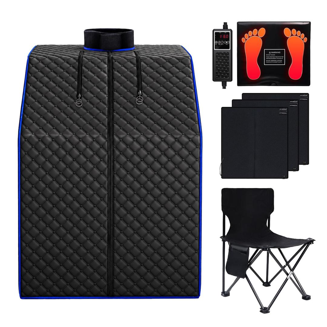 Infrared Sauna Box for Home, Portable Dry Sauna for Relaxation