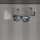 BLUEMOKY Reading Glasses for Men and Women: Blue Light Round Classic Eyeglasses - Computer Readers Glasses (C01 Black), Magnification Strength: 1.25 x