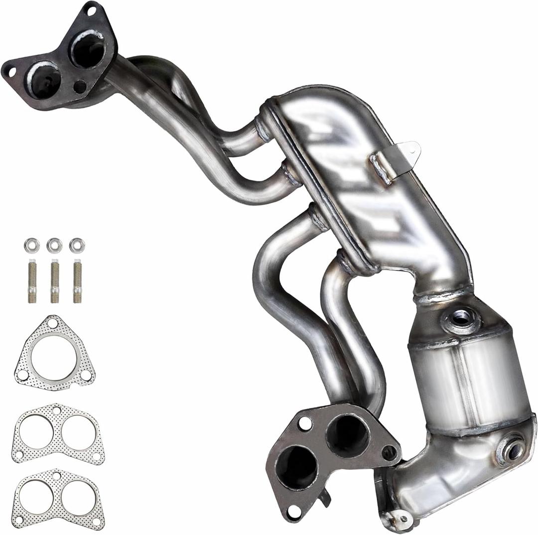 JT Exhaust Catalytic Converter Compatible with 2011-2016 Forester, 2013-2014 Outback/Legacy 2.5L, 2012-2016 Impreza 2.0L (EPA Compliant)(Catalyst+ Grade)