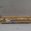 Curtain Rods for Windows 28 to 48-60 Inches, 5/8 Inch Gold Adjustable Small Curtain Rod Set with Brackets for Bedroom Living Room