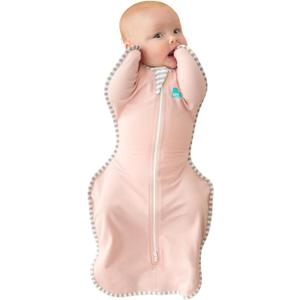 Love to Dream Swaddle UP, Baby Sleep Sack, Self-Soothing Swaddles for Newborns, Improves Sleep, Secure Fit Helps Calm Startle Reflex, New Born Essentials for Baby, 1.0 TOG, 5-8.5 lbs, Pink