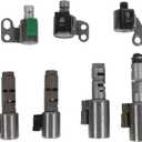 7pcs A750E A750F Transmission Solenoid Kit TB-50LS Solenoid Set 5-SPEED Automatic Transmission Replacement for Kia LX470 GS470 Suzuki 4.7L