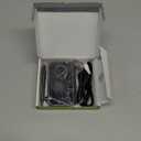 Ainostone Bluetooth 5.3 Transmitter Receiver for 2 Headphones 3-in-1 Audio Adapter with Bypass Low Latency LCD Display ON/OFF Switch Volume Control Optical AUX RCA for Headphone Speaker TV Home Stereo (Black Grey)