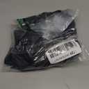 Smooth Sports Bras for Women One Shoulder Low Impact Asymmetrical Workout Tops Padded Yoga Bra Black, M