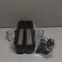 30 Pack Black Velvet Pants Hangers Non Slip, Space Saving Slim Clothes Hanger