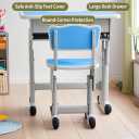 Cantonape Kids Desk and Chair Set for Boys Girl Study Home School, Blue